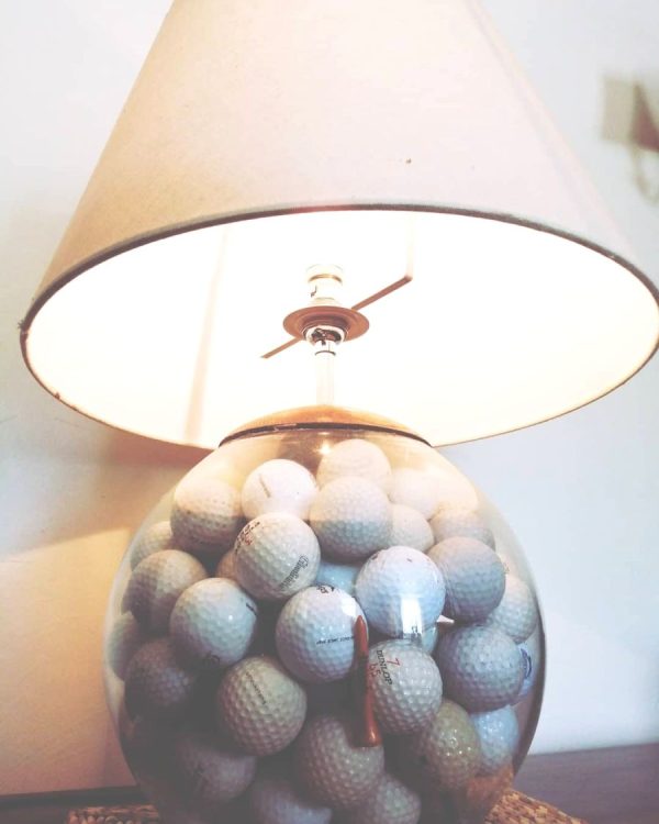 Golf Ball Table Lamp