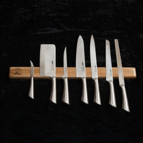 Solid oak magnetic knife rack - Image 2
